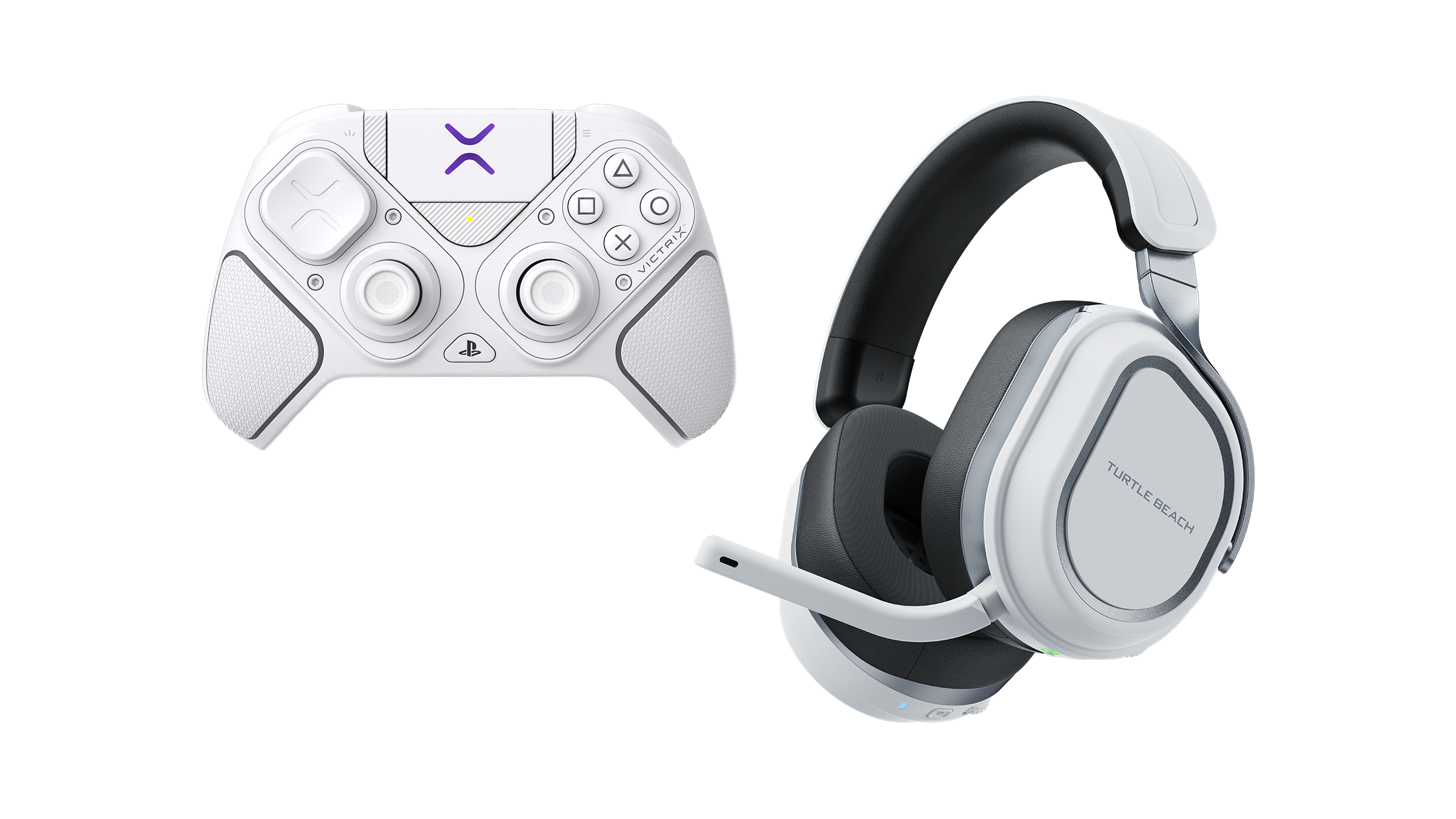 Victrix Pro BFG Reloaded Wireless Controller + Stealth 700 Headset (Gen 3) PlayStation White Bundle - Image 1