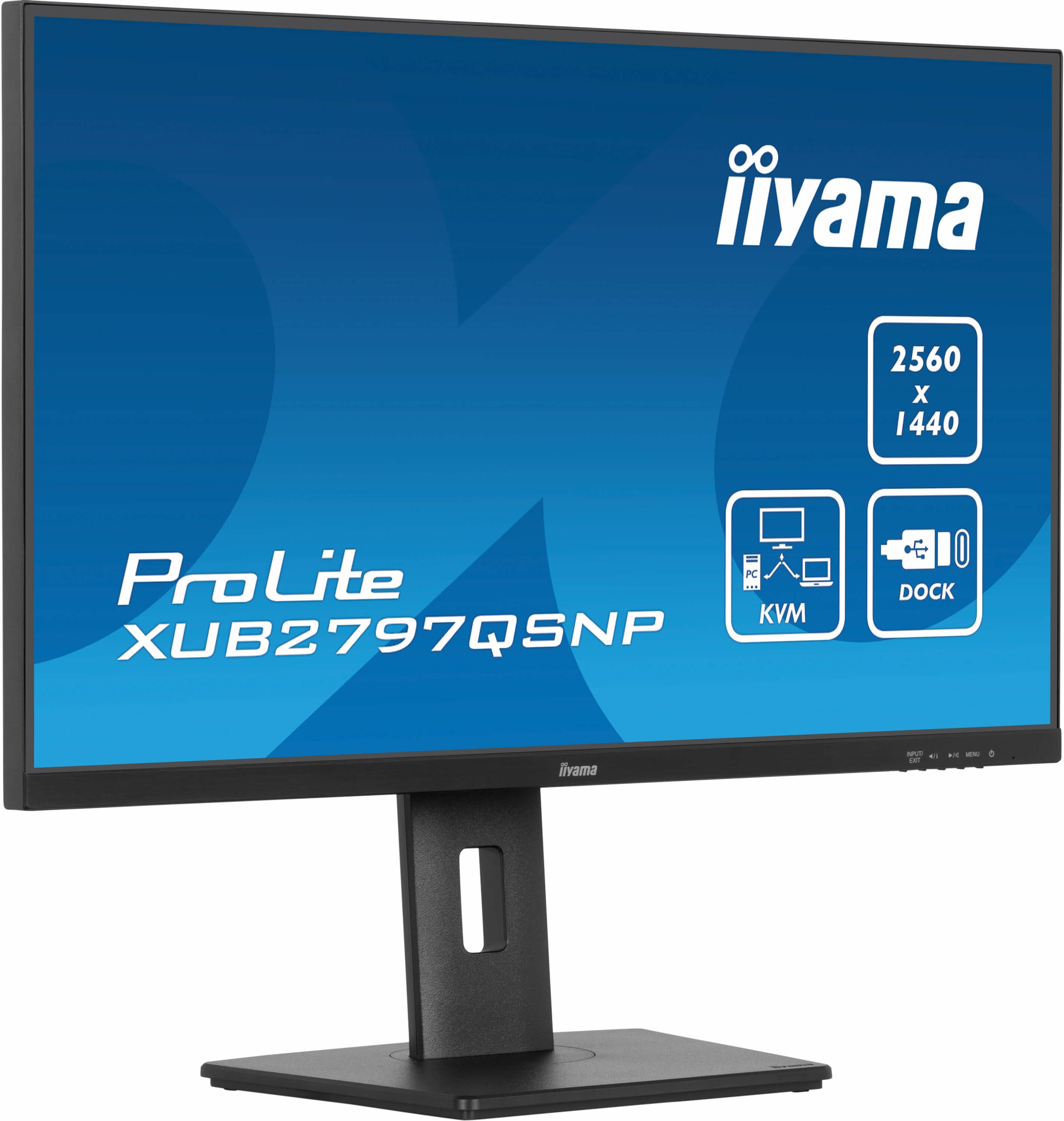 iiyama ProLite XUB2797QSNP-B1 écran plat de PC 68,6 cm (27") 2560 x 1440 pixels Quad HD LED Noir - Image 5