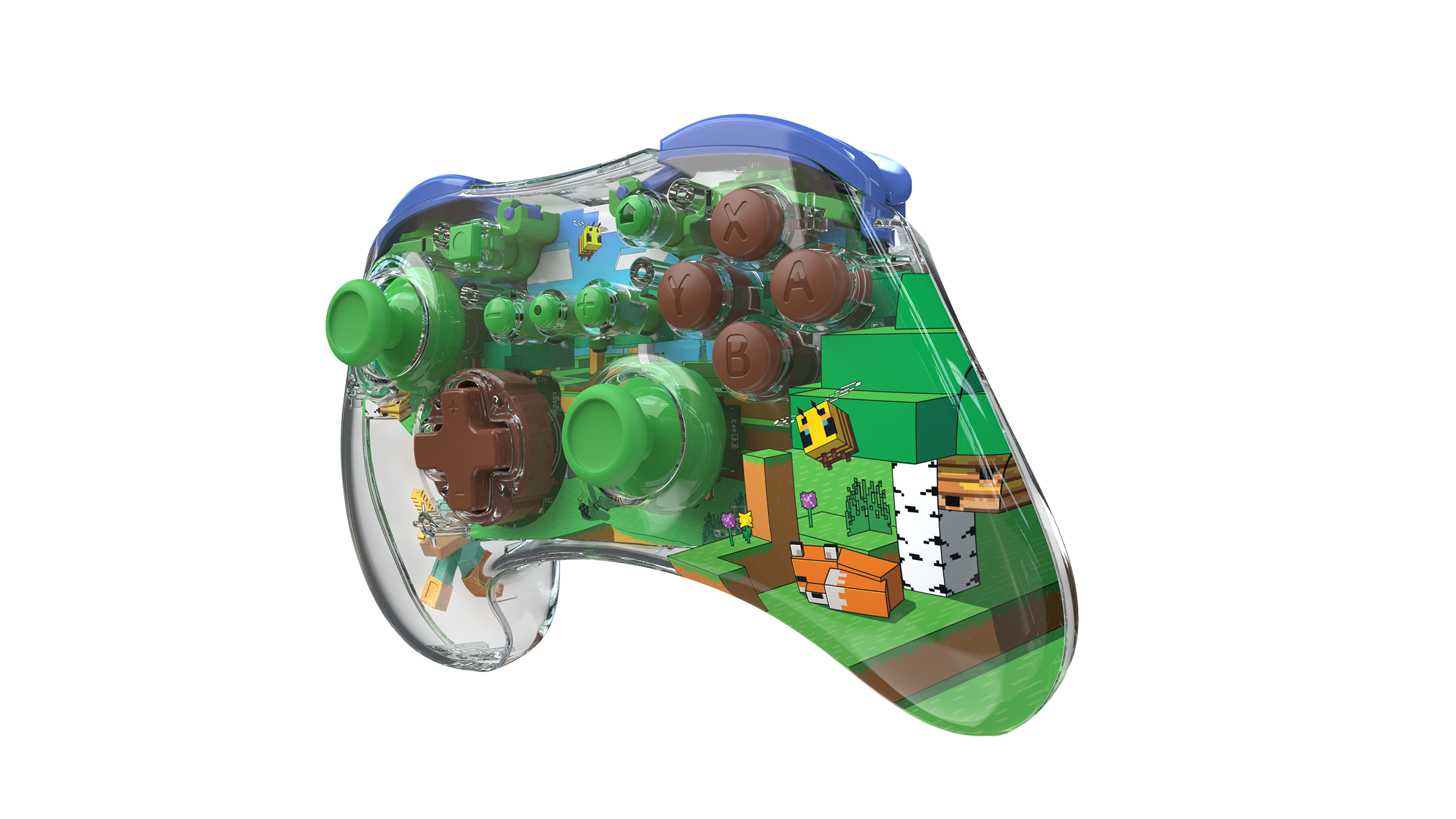 PDP REALMz™ Wireless Controller: Minecraft Forest Biome - Nintendo Switch™ - Image 2