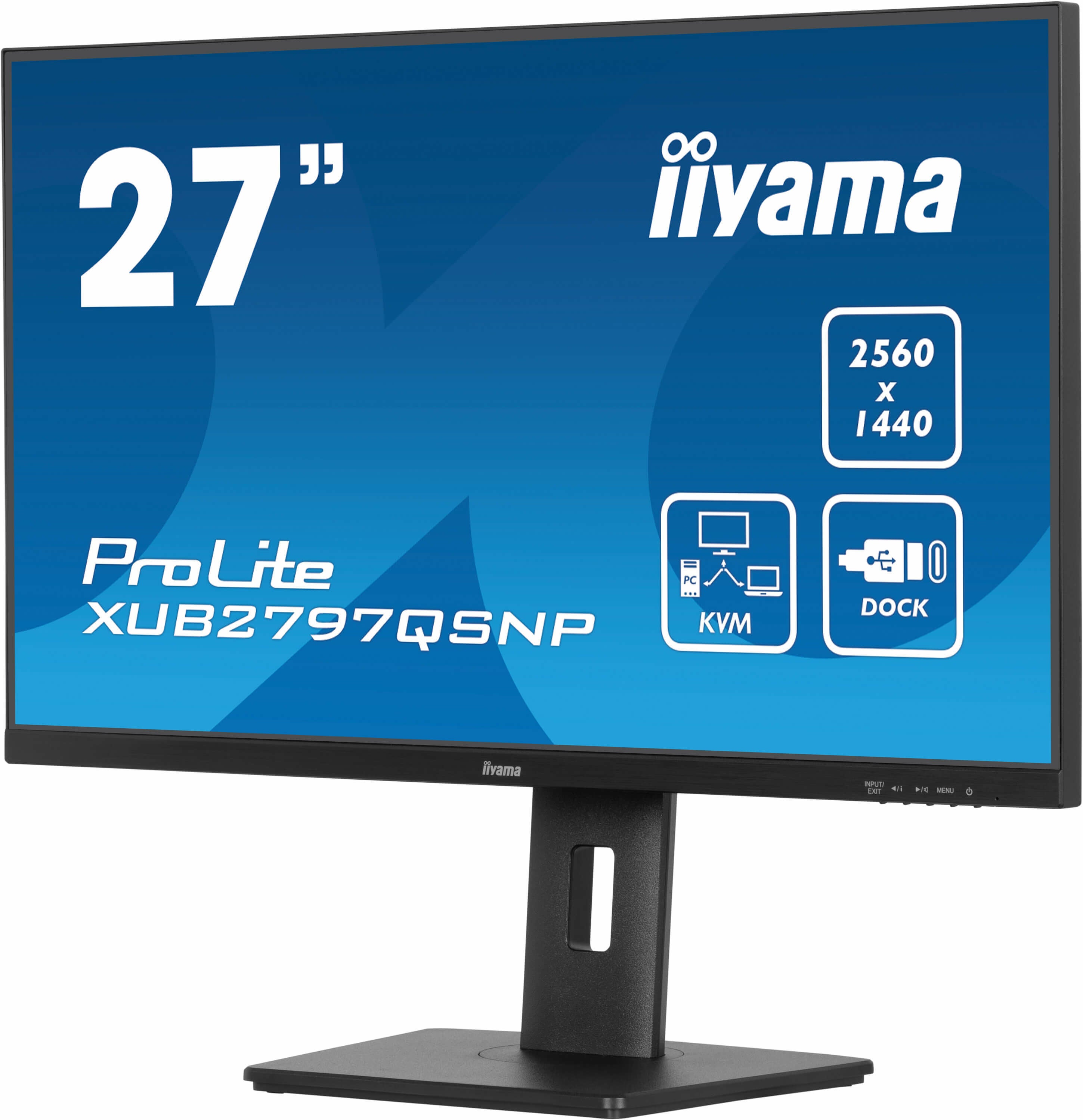 iiyama ProLite XUB2797QSNP-B1 écran plat de PC 68,6 cm (27") 2560 x 1440 pixels Quad HD LED Noir - Image 6