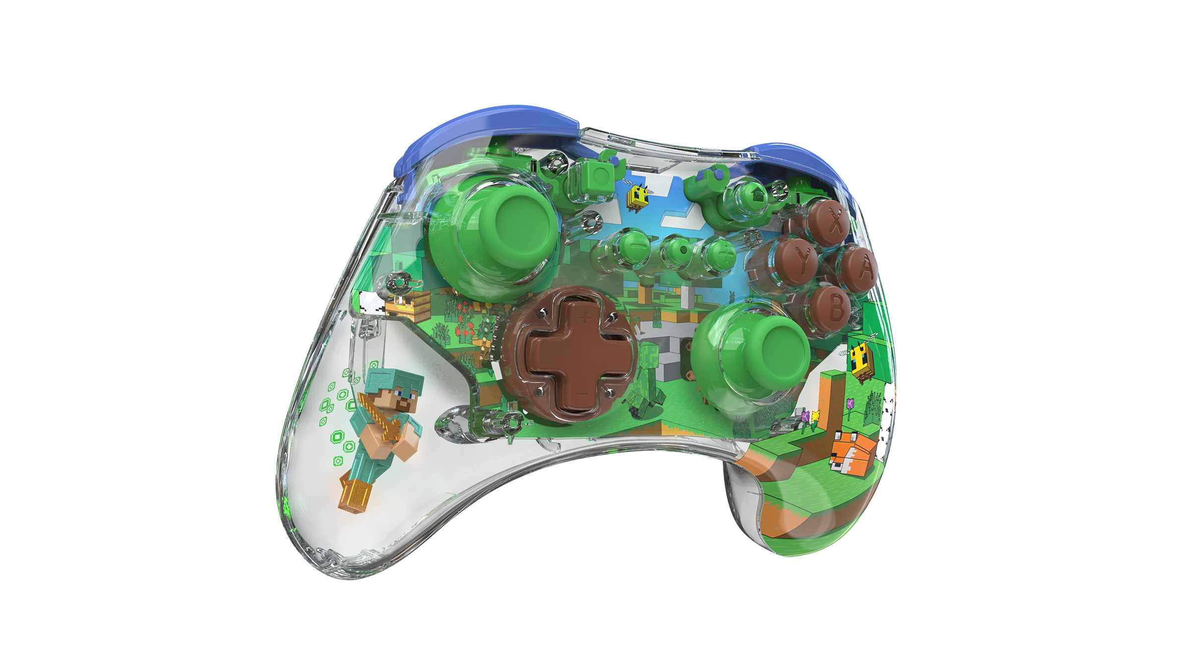 PDP REALMz™ Wireless Controller: Minecraft Forest Biome - Nintendo Switch™ - Image 3