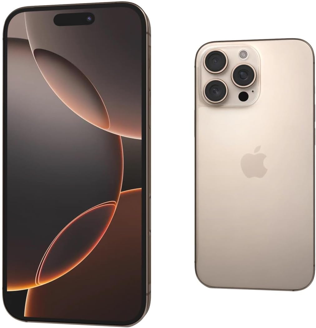Apple iPhone 16 Pro Max, US Version, 512GB, Desert Titanium - Unlocked (Renewed) - Image 100