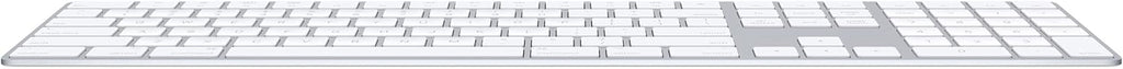 Apple Magic Keyboard with Numeric Keypad: Wireless, Bluetooth, Rechargeable. Works with Mac, iPad, or iPhone; US English - White - Image 2