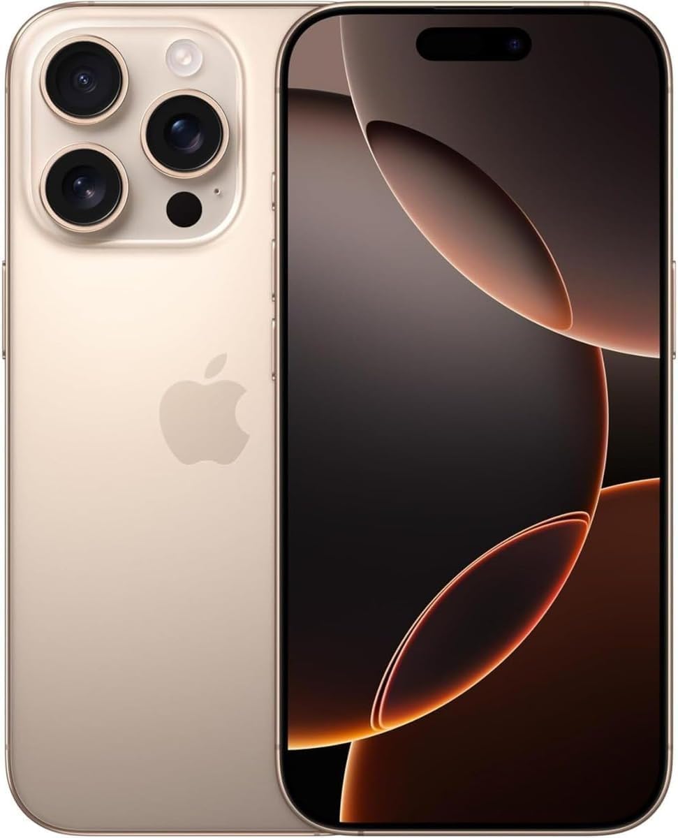 Apple iPhone 16 Pro Max, US Version, 512GB, Desert Titanium - Unlocked (Renewed) - Image 80