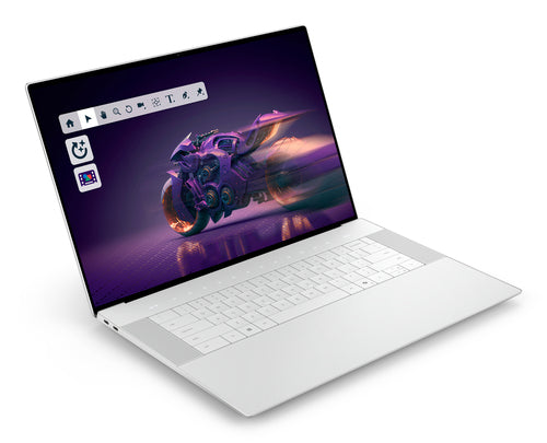 DELL 16 Premium DA16250 Intel Core Ultra 9 285H Ordinateur portable 41,4 cm (16.3") Écran tactile 4K Ultra HD 32 Go LPDDR5x-SDRAM 1 To SSD NVIDIA GeForce RTX 5060 Wi-Fi 7 (802.11be) Windows 11 Pro Anglais Platine - Image 2