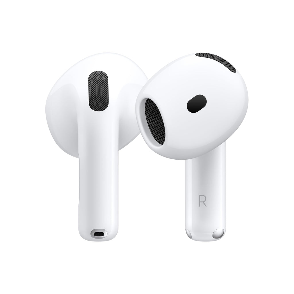 Apple AirPods 4 Wireless Earbuds, Bluetooth Headphones, with Active Noise Cancellation, Adaptive, Transparency Mode, Personalized Spatial Audio, USB-C Charging Case, Wireless Charging, H2 Chip - Image 1