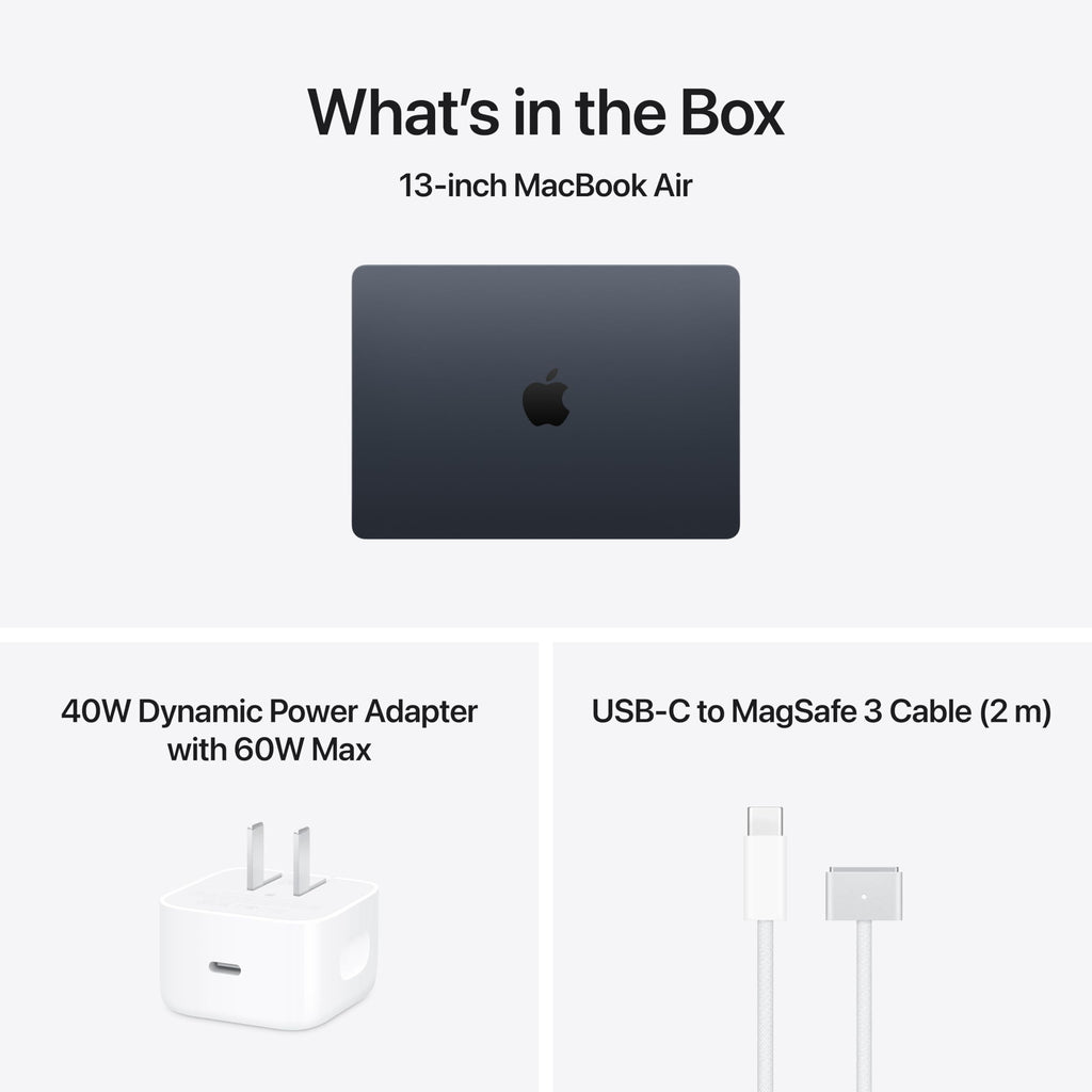 Apple 2026 MacBook Air 13-inch Laptop with M5 chip: Built for AI, 13.6-inch Liquid Retina Display, 16GB Unified Memory, 512GB SSD, 12MP Center Stage Camera, Touch ID, Wi-Fi 7; Starlight - Image 93