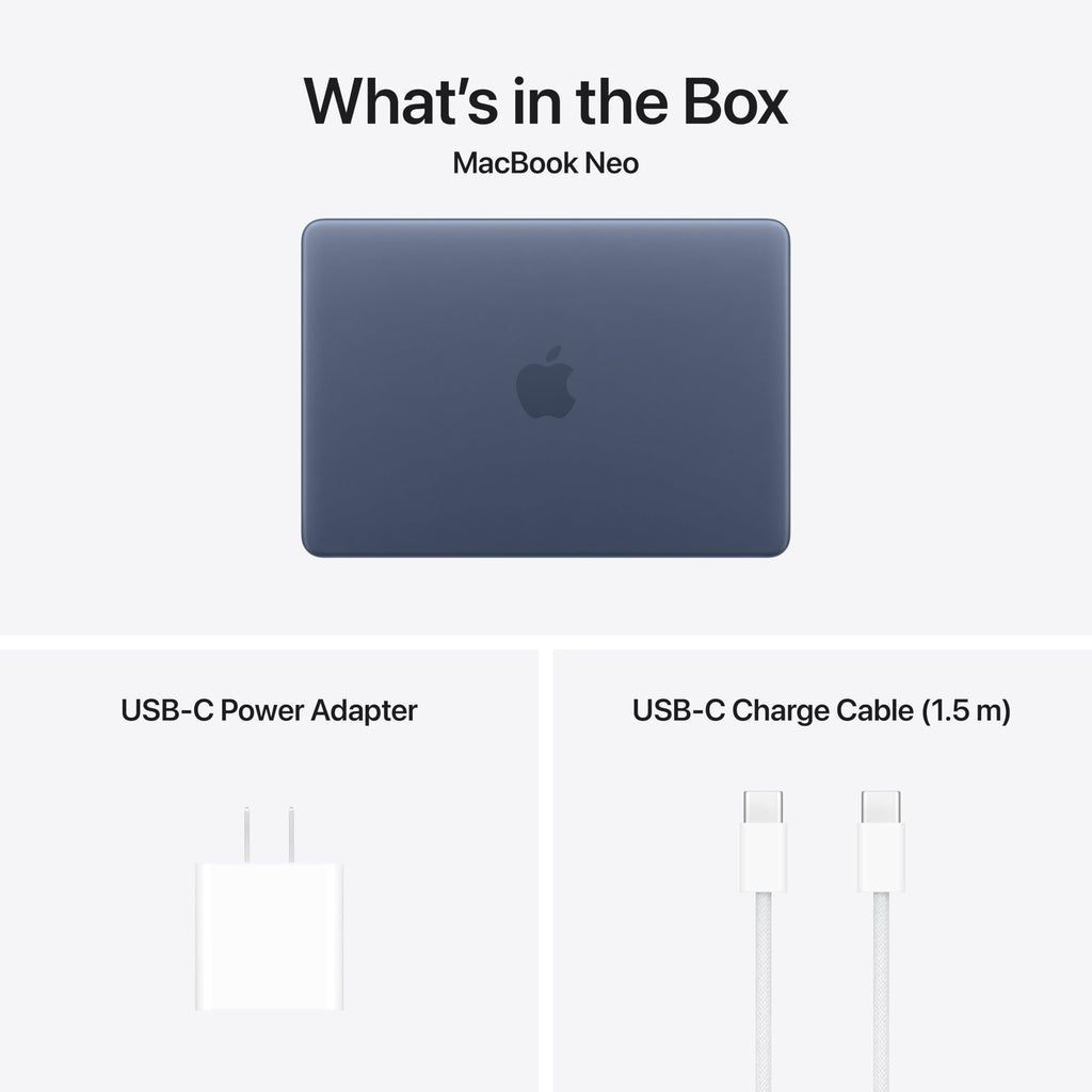 Apple 2026 MacBook Neo 13-inch Laptop with A18 Pro chip: Built for AI and Apple Intelligence, Liquid Retina Display, 8GB Unified Memory, 512GB SSD Storage, 1080p FaceTime HD Camera, Touch ID; Indigo - Image 58