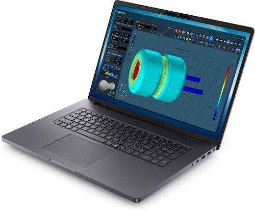 DELL Pro Max 18 Plus MB18250 Intel Core Ultra 9 285HX Station de travail mobile 45,7 cm (18") Quad HD+ 64 Go DDR5-SDRAM 1 To SSD NVIDIA RTX PRO 3000 Blackwell Wi-Fi 7 (802.11be) Windows 11 Pro Belge Noir - Image 2