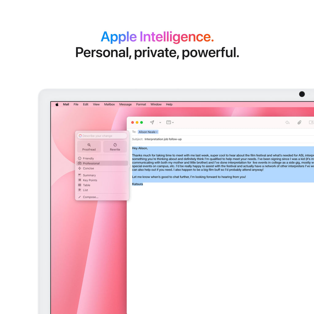 Apple 2024 iMac All-in-One Desktop Computer with M4 chip with 10-core CPU and 10-core GPU: Built for Apple Intelligence, 24-inch Retina Display, 16GB Unified Memory, 512GB SSD Storage; Blue - Image 53