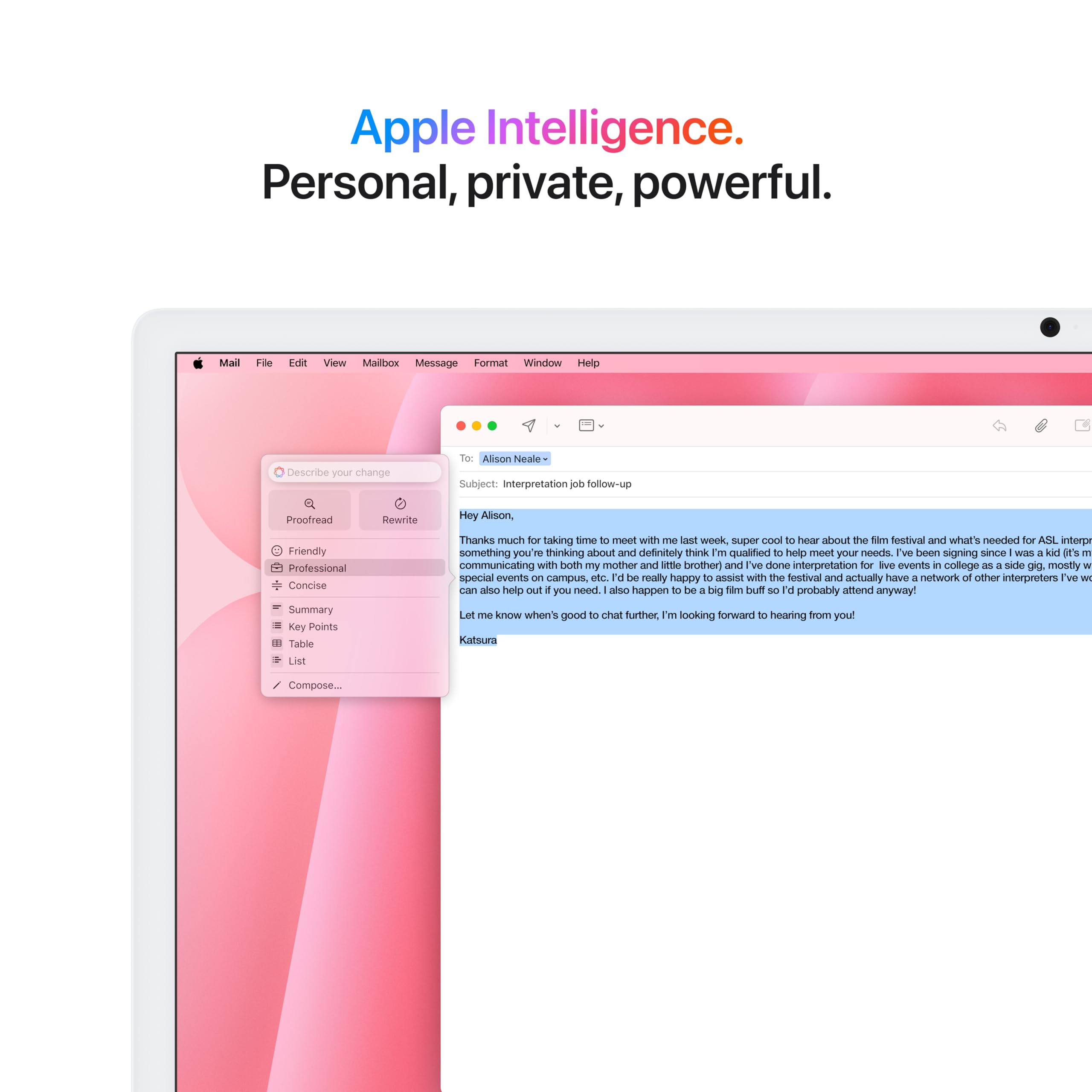 Apple 2024 iMac All-in-One Desktop Computer with M4 chip with 10-core CPU and 10-core GPU: Built for Apple Intelligence, 24-inch Retina Display, 16GB Unified Memory, 512GB SSD Storage; Blue - Image 53