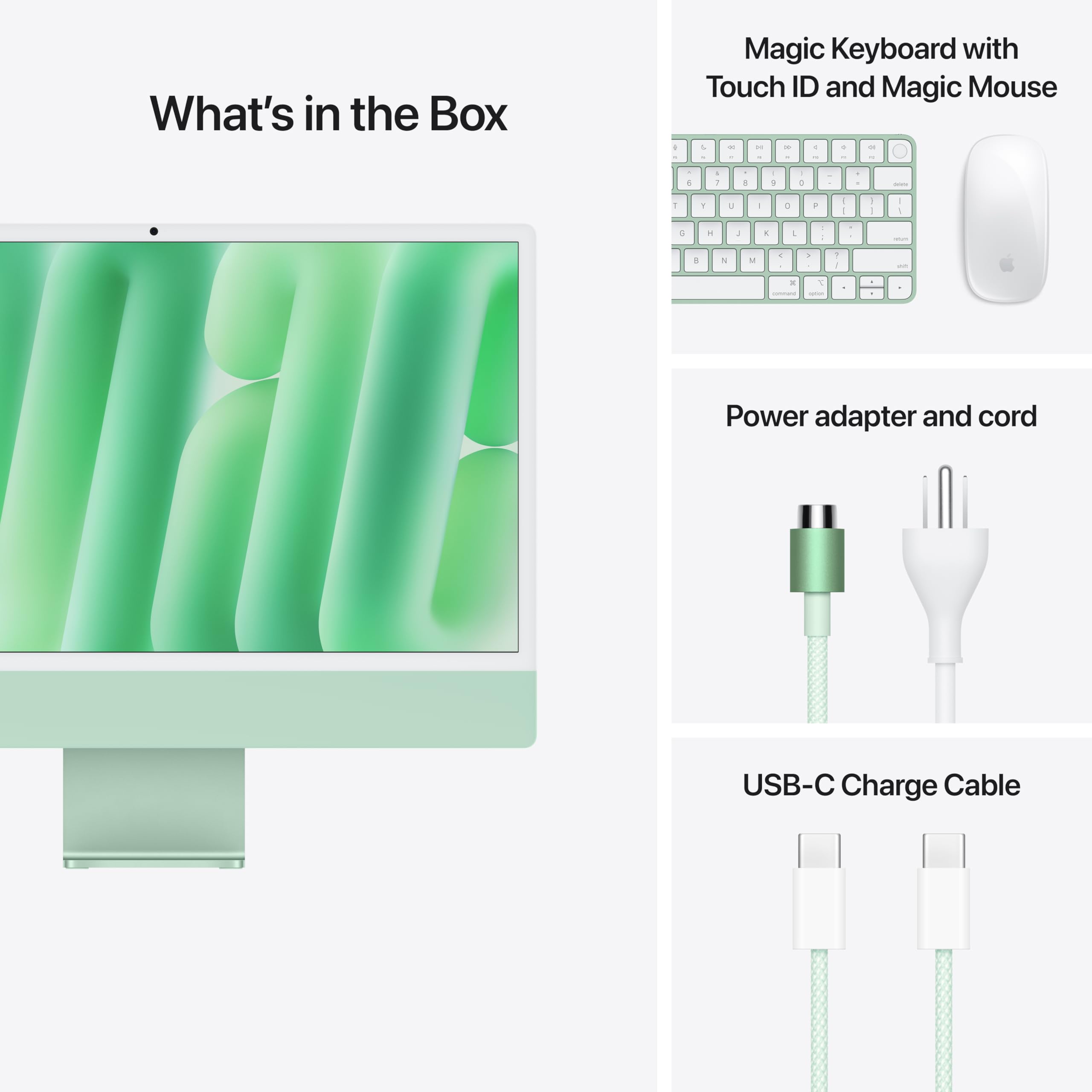 Apple 2024 iMac All-in-One Desktop Computer with M4 chip with 10-core CPU and 10-core GPU: Built for Apple Intelligence, 24-inch Retina Display, 16GB Unified Memory, 512GB SSD Storage; Blue - Image 96