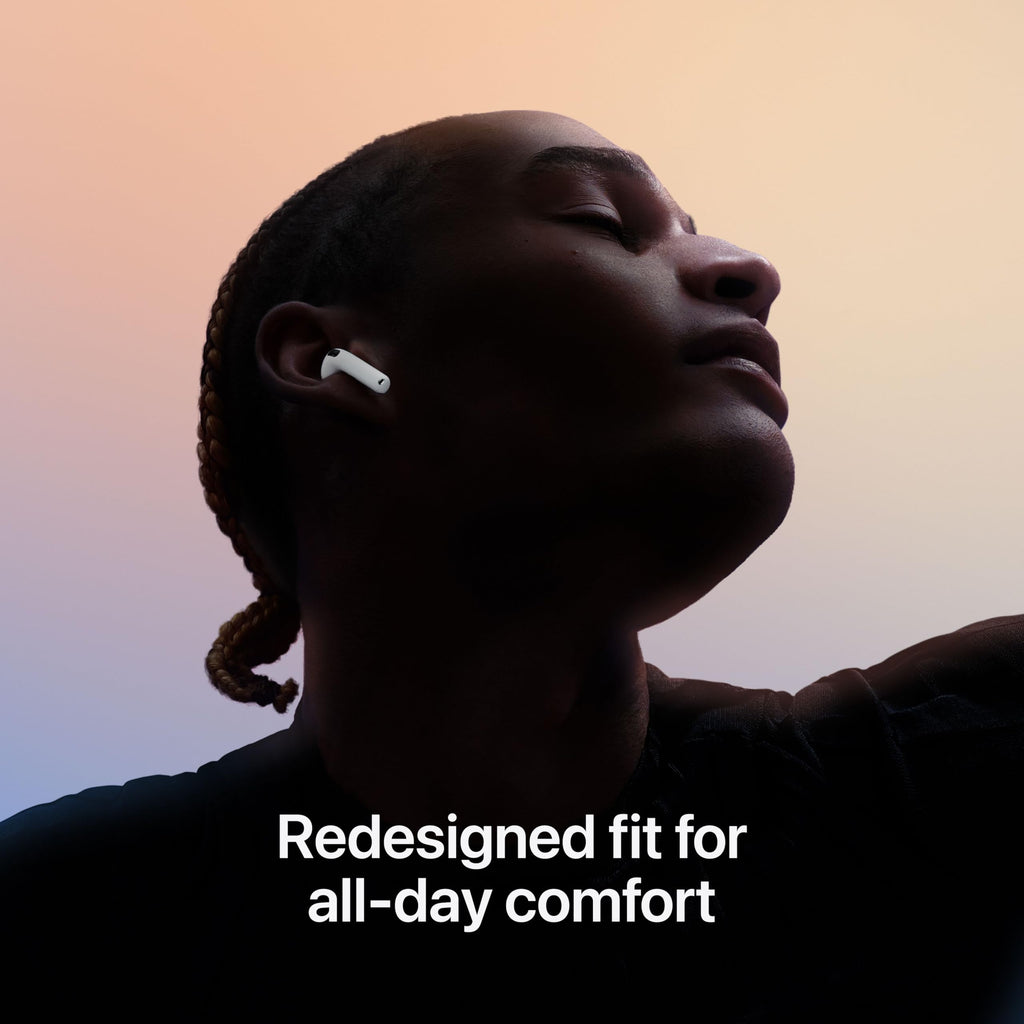 Apple AirPods 4 Wireless Earbuds, Bluetooth Headphones, with Active Noise Cancellation, Adaptive, Transparency Mode, Personalized Spatial Audio, USB-C Charging Case, Wireless Charging, H2 Chip - Image 16