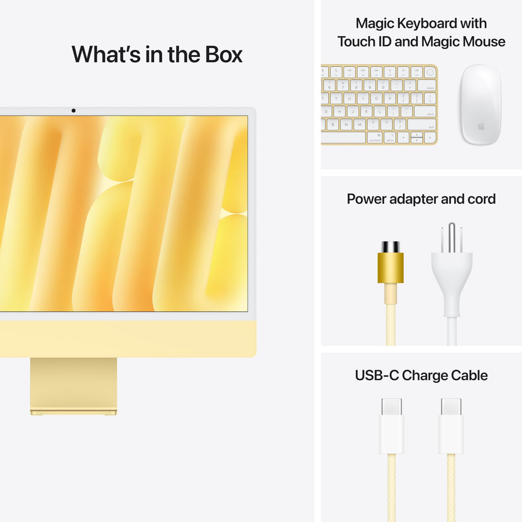 Apple 2024 iMac All-in-One Desktop Computer with M4 chip with 10-core CPU and 10-core GPU: Built for Apple Intelligence, 24-inch Retina Display, 16GB Unified Memory, 512GB SSD Storage; Blue - Image 31