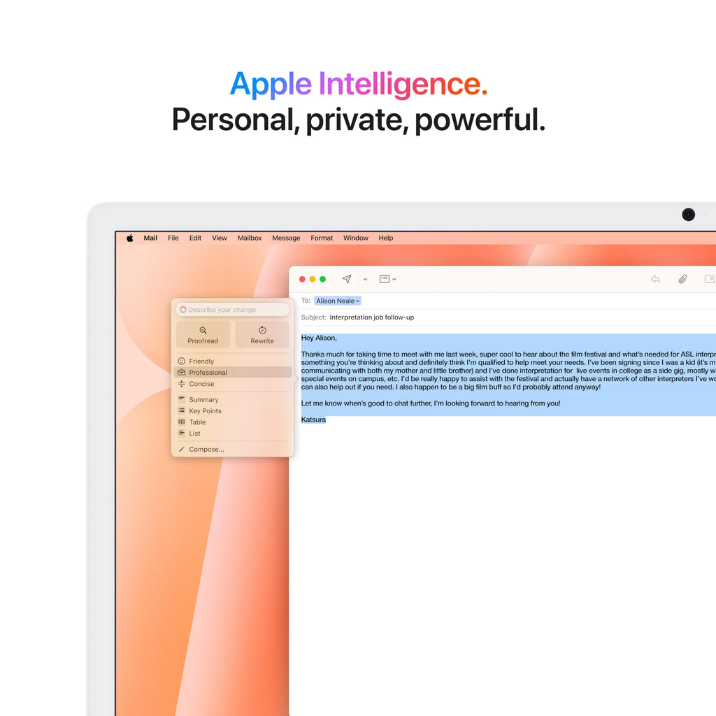 Apple 2024 iMac All-in-One Desktop Computer with M4 chip with 10-core CPU and 10-core GPU: Built for Apple Intelligence, 24-inch Retina Display, 16GB Unified Memory, 512GB SSD Storage; Blue - Image 83