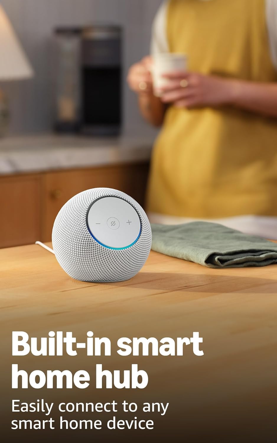 Amazon Echo Dot Max (newest model), Alexa speaker with room-filling sound and nearly 3x bass, Great for living rooms and medium-sized spaces, Designed for Alexa+, Graphite - Image 11