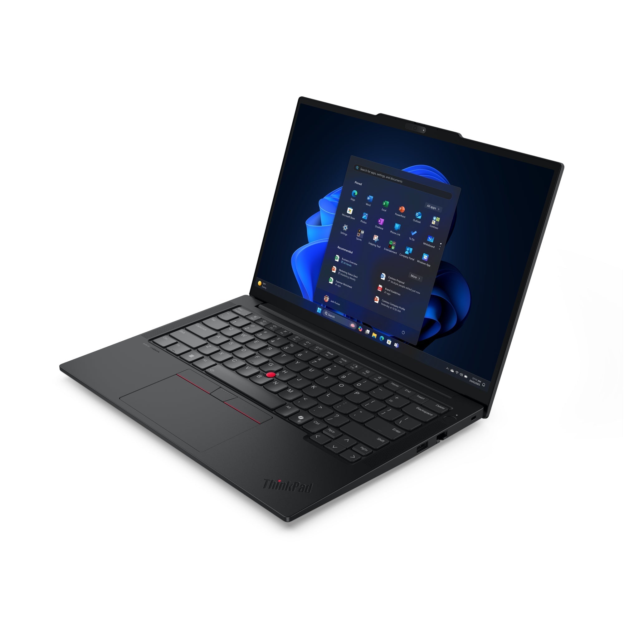 Lenovo ThinkPad E14 Gen 7 (Intel) Intel Core Ultra 5 225U Ordinateur portable 35,6 cm (14") WUXGA 16 Go DDR5-SDRAM 512 Go SSD Wi-Fi 6E (802.11ax) Windows 11 Pro Belge Noir - Image 2