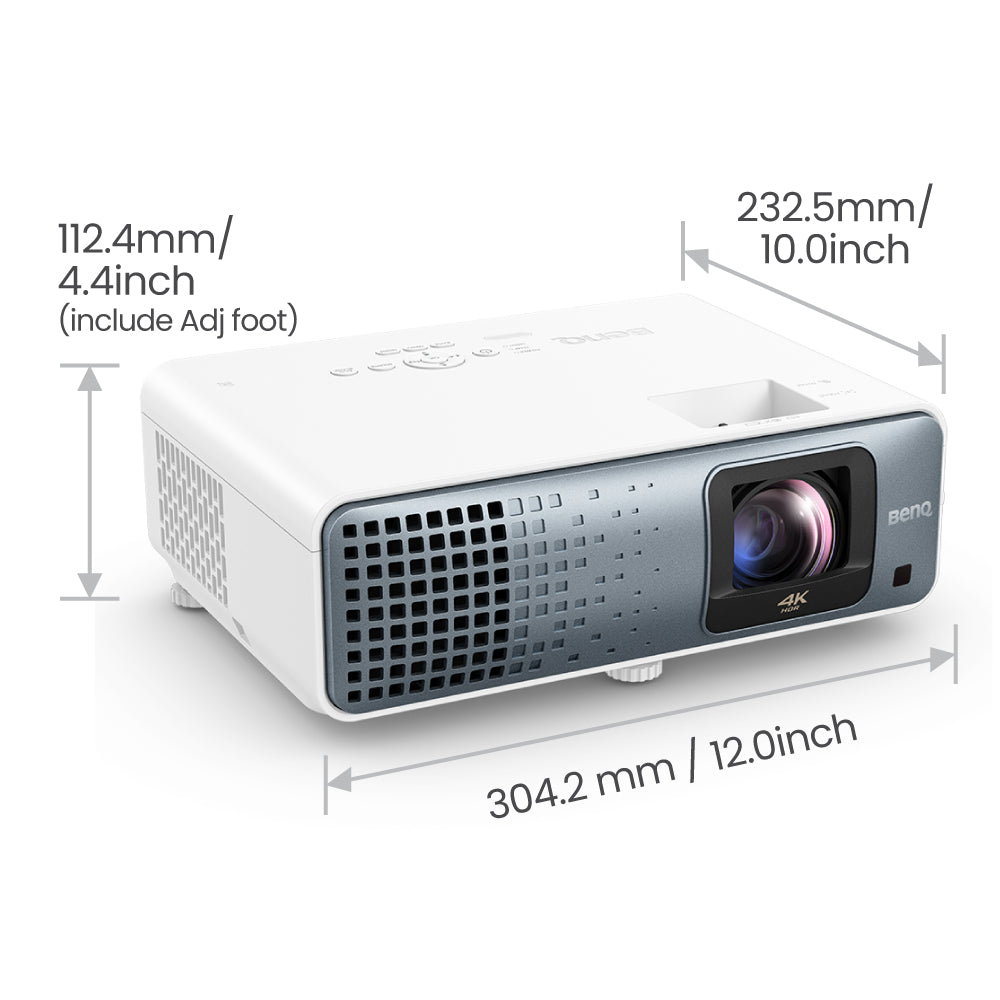 BenQ TK710STi Projecteur à focale standard 3200 ANSI lumens DLP UHD 4K (3840x2160) Compatibilité 3D Noir, Blanc - Image 4