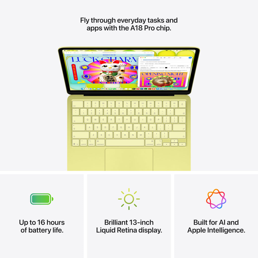 Apple 2026 MacBook Neo 13-inch Laptop with A18 Pro chip: Built for AI and Apple Intelligence, Liquid Retina Display, 8GB Unified Memory, 512GB SSD Storage, 1080p FaceTime HD Camera, Touch ID; Indigo - Image 62