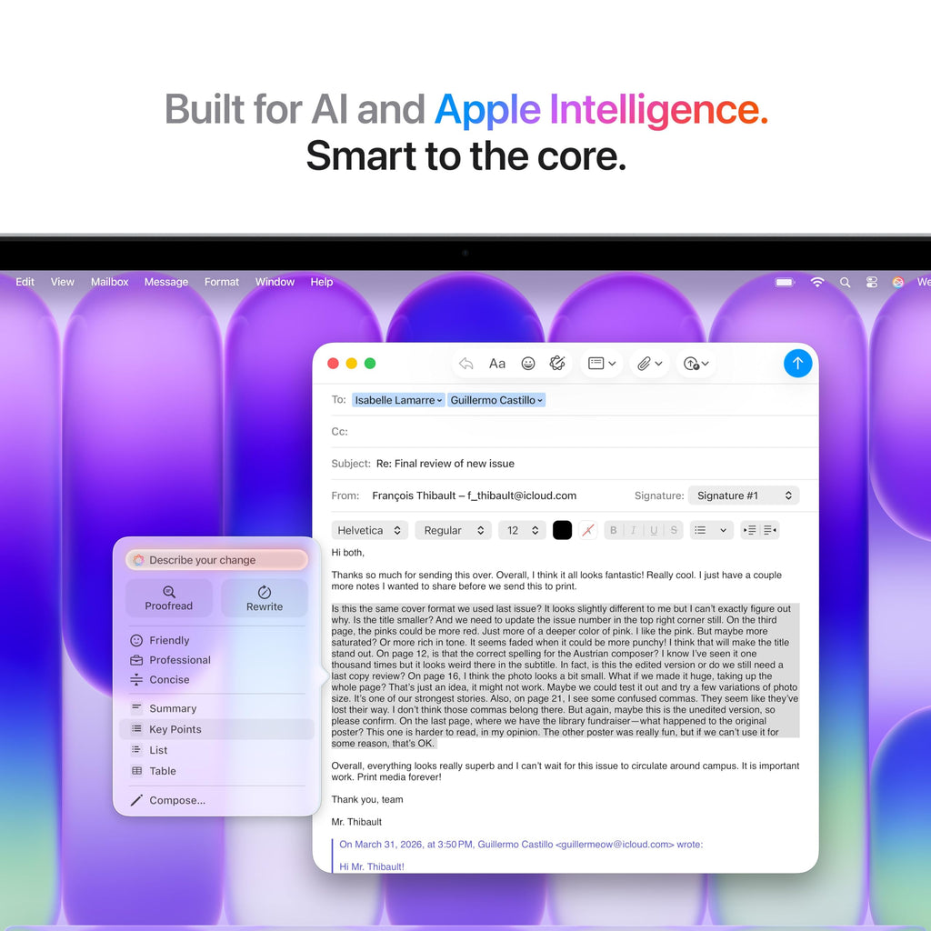 Apple 2026 MacBook Neo 13-inch Laptop with A18 Pro chip: Built for AI and Apple Intelligence, Liquid Retina Display, 8GB Unified Memory, 512GB SSD Storage, 1080p FaceTime HD Camera, Touch ID; Indigo - Image 19