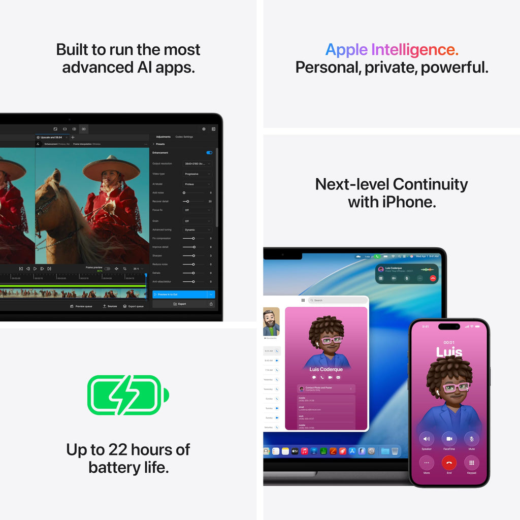 Apple 2025 MacBook Pro Laptop with Apple M5 chip with 10‑core CPU and 10‑core GPU: Built for AI, 14.2-inch Liquid Retina XDR Display, 24GB Unified Memory, 1TB SSD Storage; Space Black - Image 89