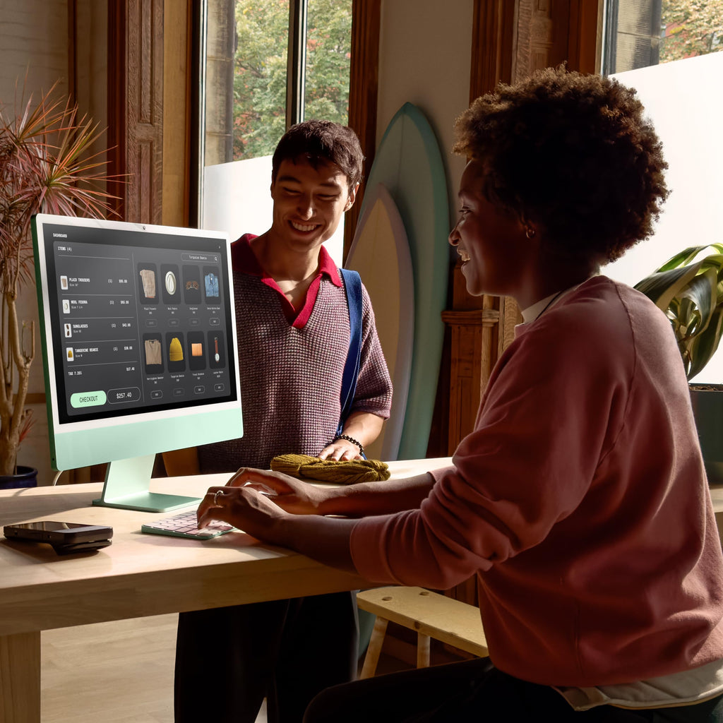 Apple 2024 iMac All-in-One Desktop Computer with M4 chip with 10-core CPU and 10-core GPU: Built for Apple Intelligence, 24-inch Retina Display, 16GB Unified Memory, 512GB SSD Storage; Blue - Image 45