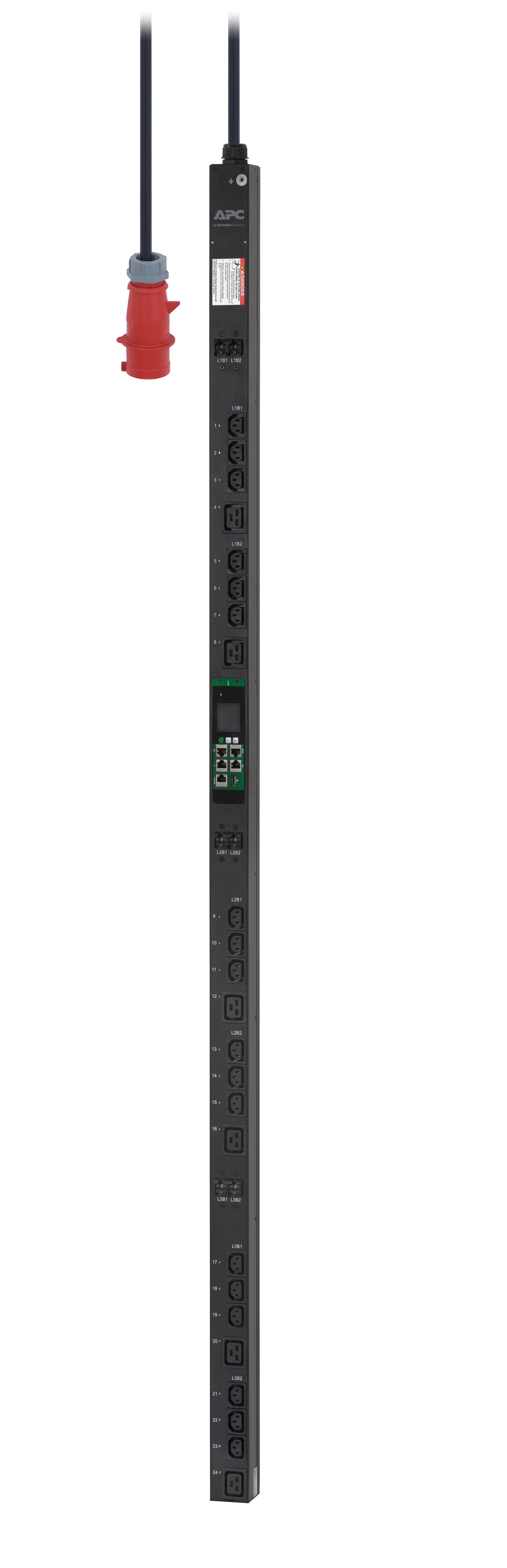 APC EasyPDU unité de distribution d'énergie 24 sortie(s) CA 0U Noir - Image 1