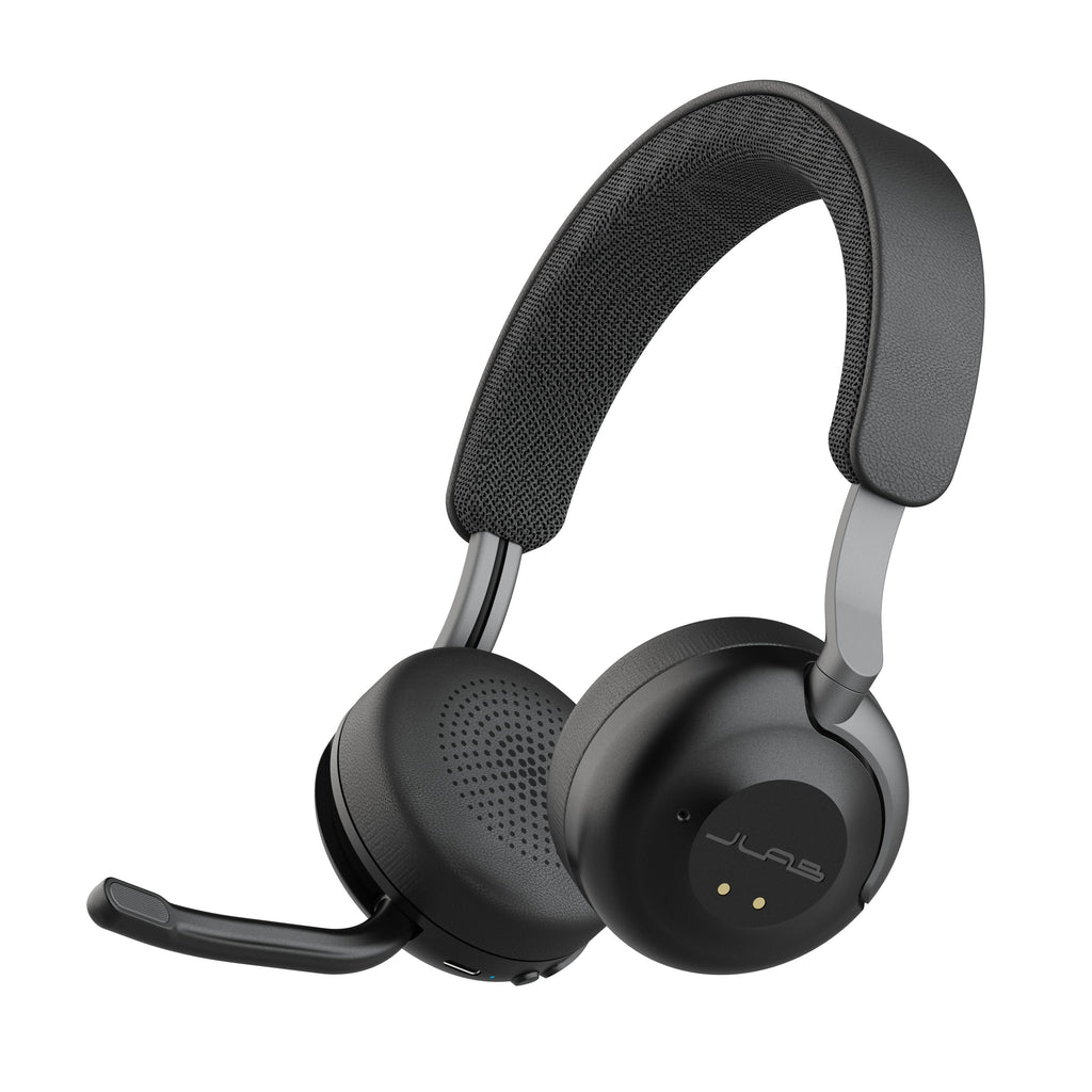 Epic Work ANC Wireless On-Ear Headset Black - Image 1
