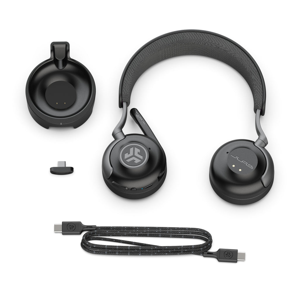 Epic Work ANC Wireless On-Ear Headset Black - Image 9