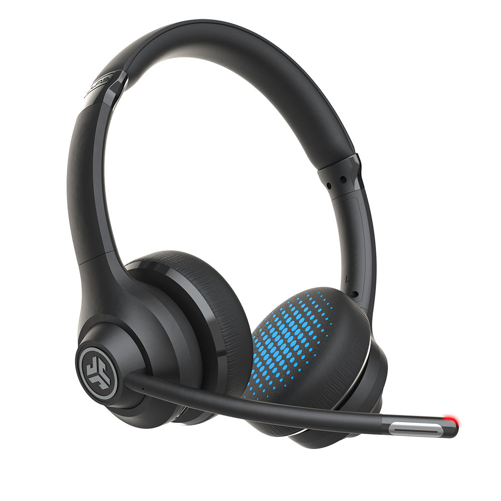 GO Work Wireless On-Ear Headset Black - Image 1