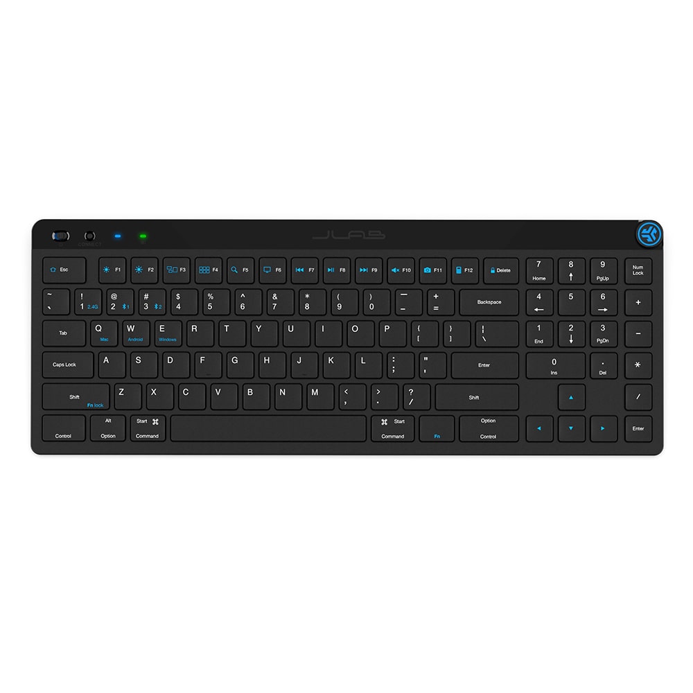 JBuds Wireless Keyboard Black - Image 1