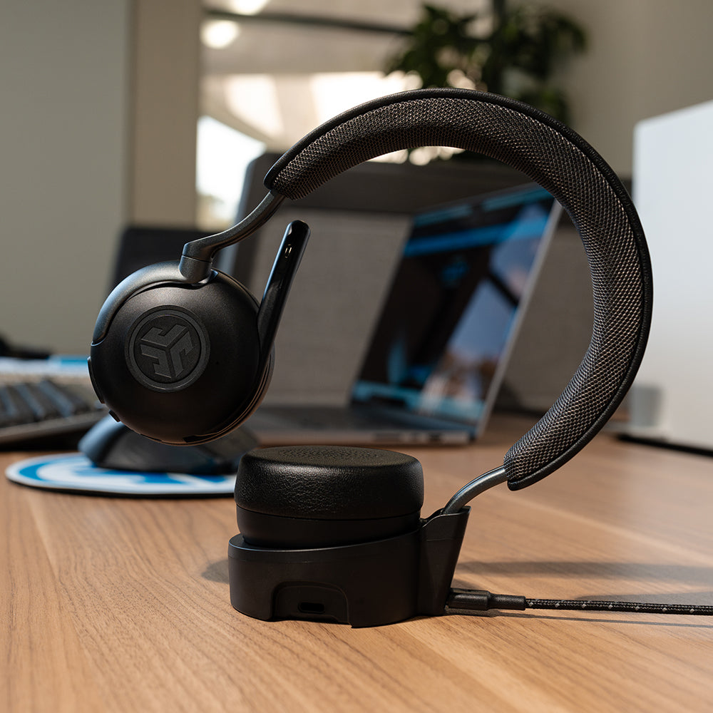 Epic Work ANC Wireless On-Ear Headset Black - Image 2