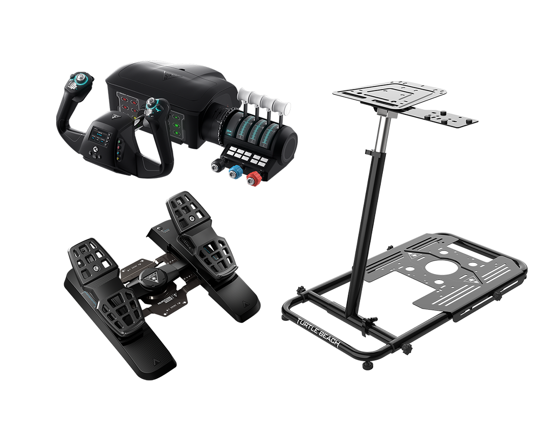 VelocityOne Flight + VelocityOne Rudder Pedals + VelocityOne Stand Bundle - Image 1