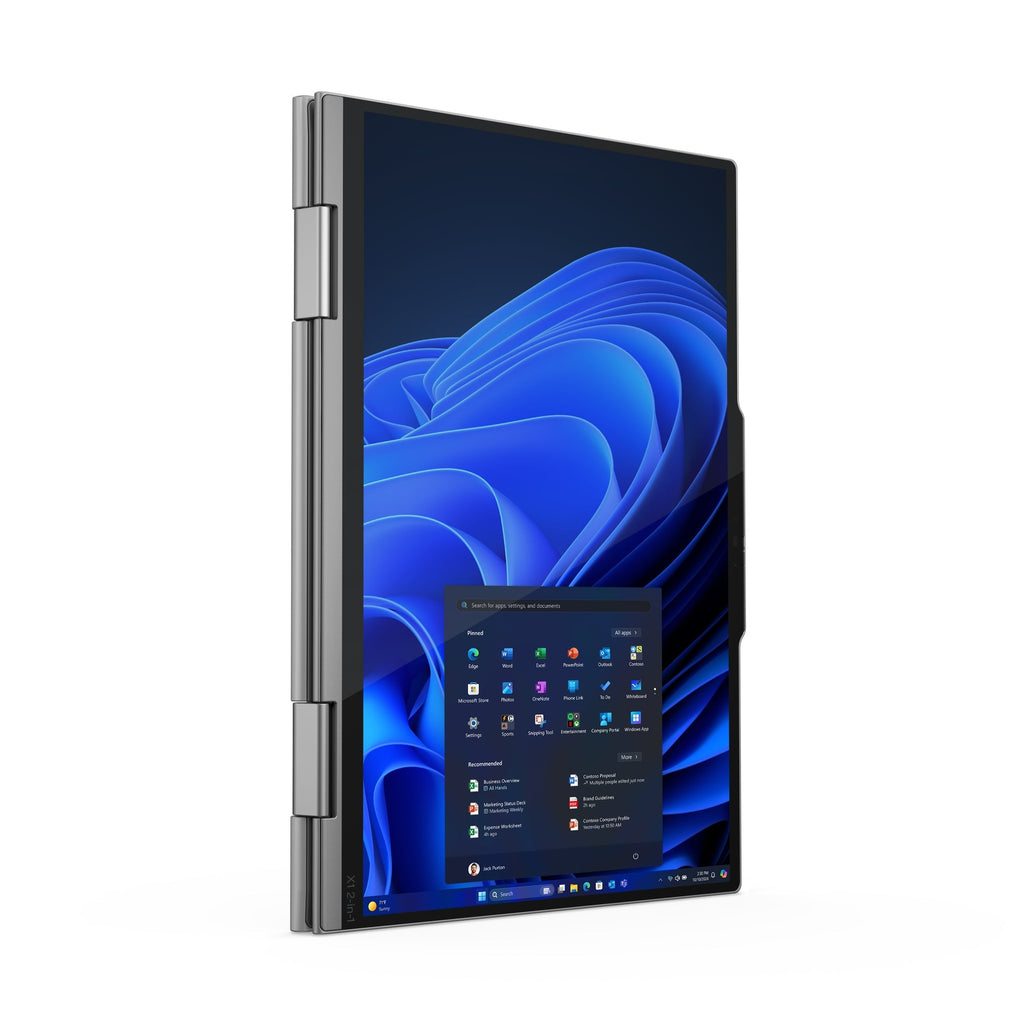 Lenovo ThinkPad X1 2-in-1 Gen 10 Aura Edition Copilot+ PC Intel Core Ultra 7 258V Hybride (2-en-1) 35,6 cm (14") Écran tactile WUXGA 32 Go LPDDR5x-SDRAM 1 To SSD Wi-Fi 7 (802.11be) Windows 11 Pro Belge Gris - Image 6