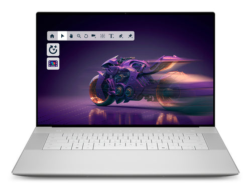 DELL 16 Premium DA16250 Intel Core Ultra 9 285H Ordinateur portable 41,4 cm (16.3") Écran tactile 4K Ultra HD 32 Go LPDDR5x-SDRAM 1 To SSD NVIDIA GeForce RTX 5060 Wi-Fi 7 (802.11be) Windows 11 Pro Anglais Platine - Image 1