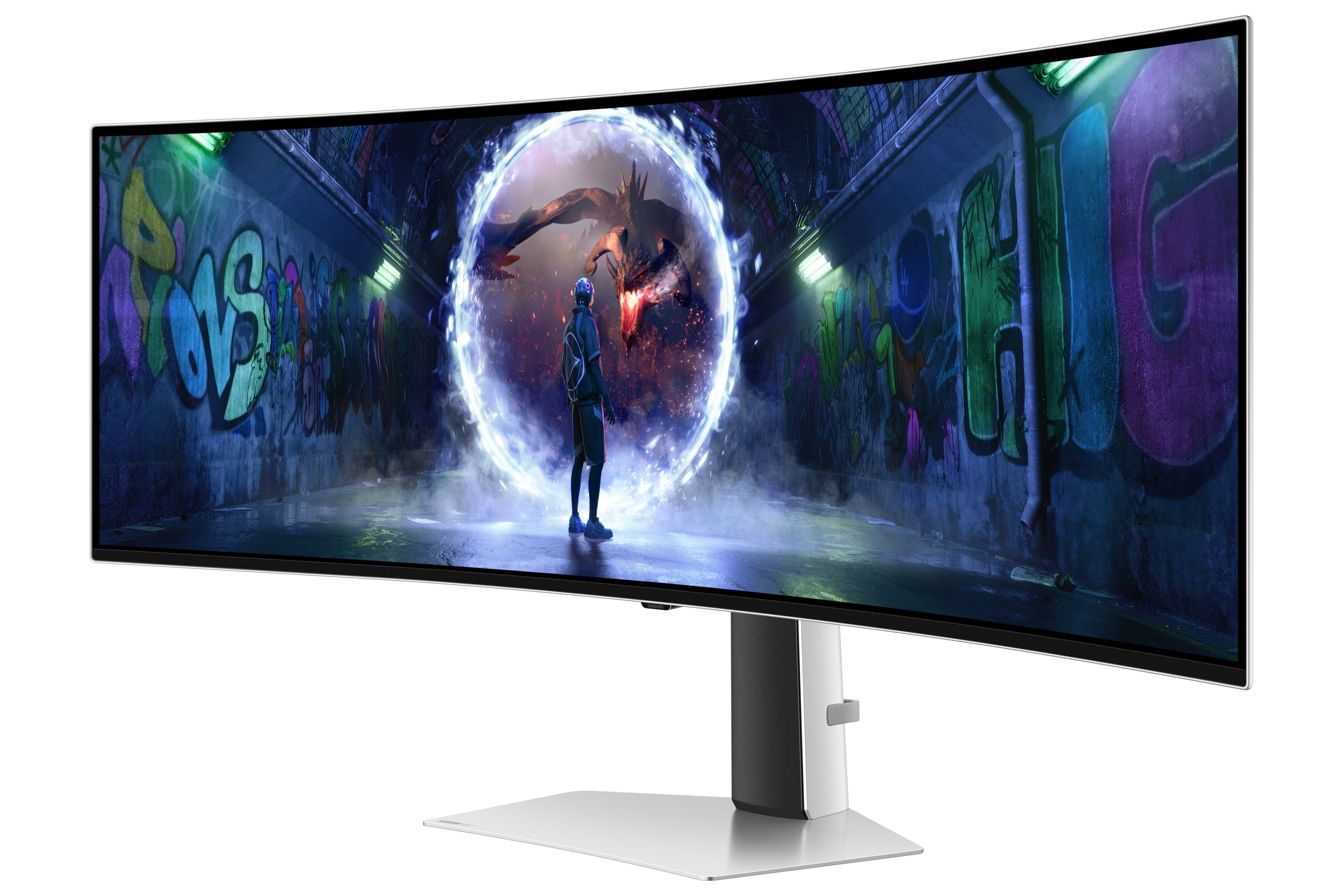 Samsung 49 Inch Odyssey OLED G9 G93SD DQHD 240Hz Gaming Monitor - Image 4