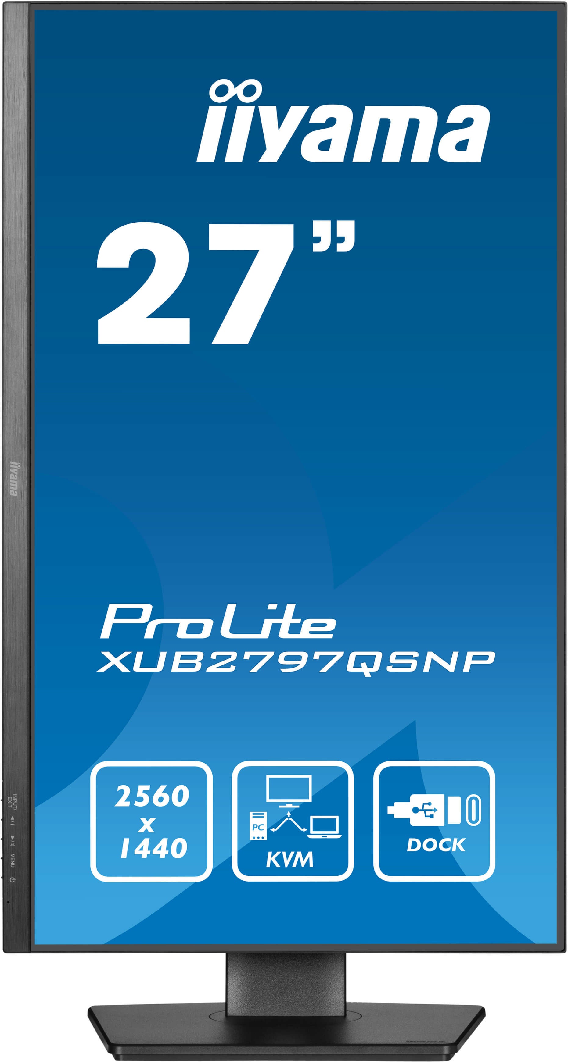 iiyama ProLite XUB2797QSNP-B1 écran plat de PC 68,6 cm (27") 2560 x 1440 pixels Quad HD LED Noir - Image 3