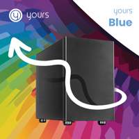 YOURS BLUE | Intel Core i3-14100 | 16GB RAM | 1TB SSD | HDMI | Windows 11 Professional | Small Form Factor Behuizing - Image 1