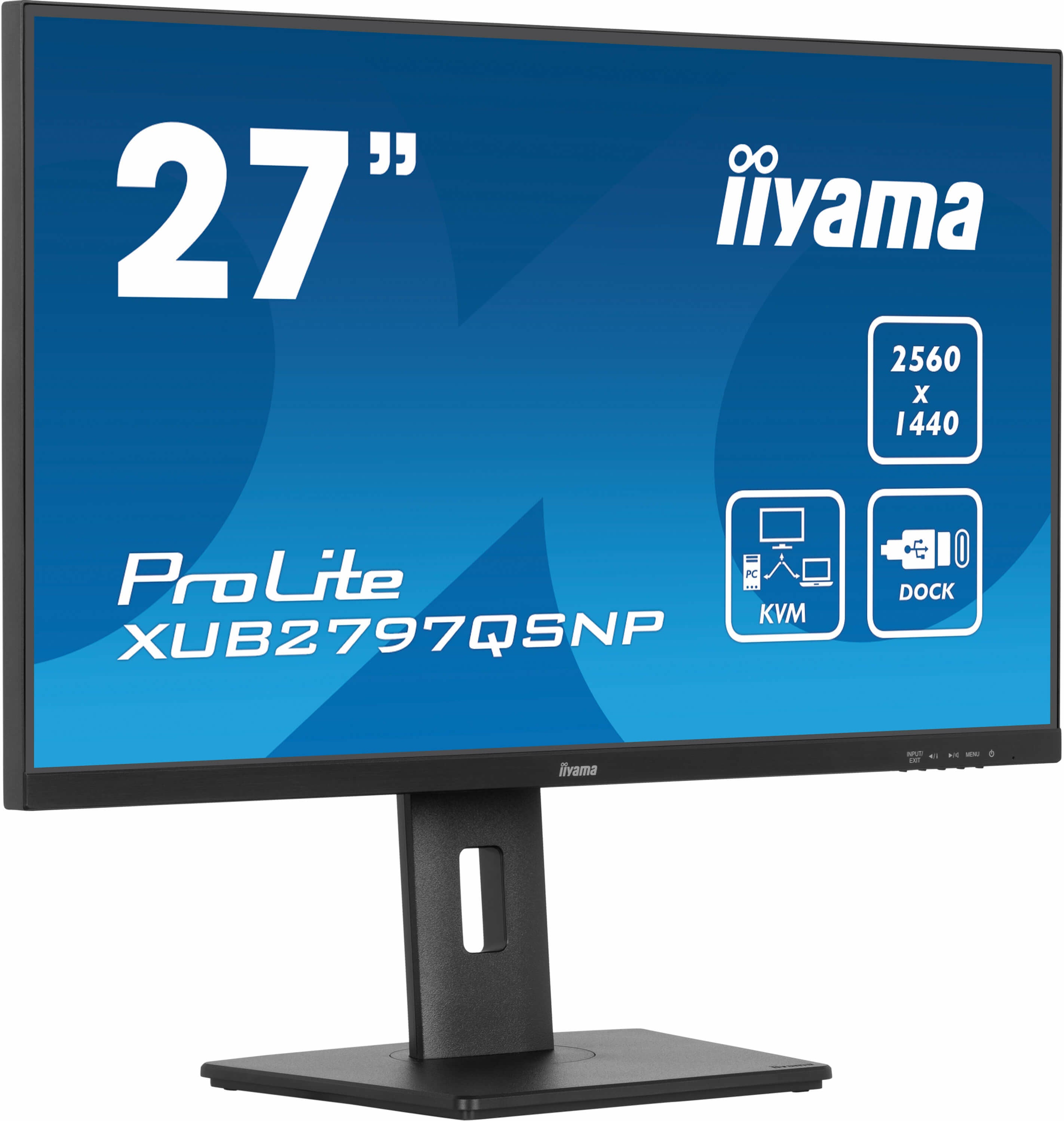 iiyama ProLite XUB2797QSNP-B1 écran plat de PC 68,6 cm (27") 2560 x 1440 pixels Quad HD LED Noir - Image 4
